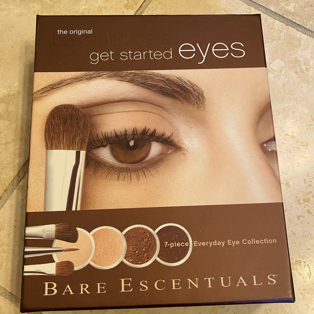 Bare Escentuals 7-piece everyday eye collection! Natural mineral makeup!